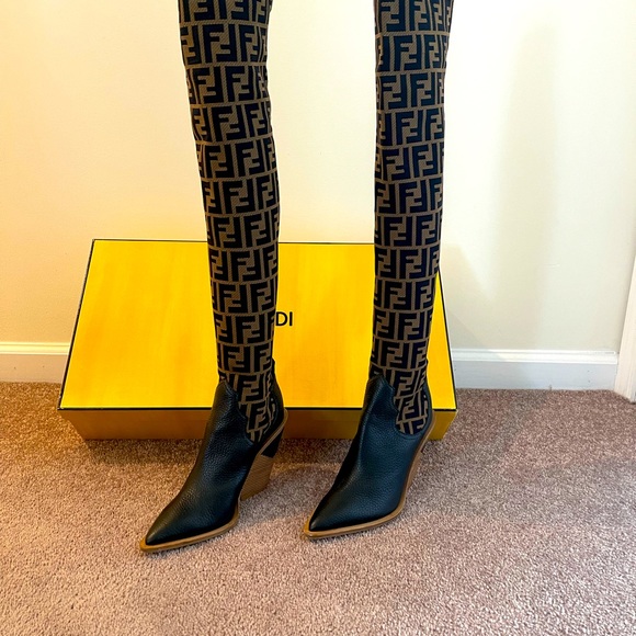 Fendi Shoes - Fendi cowboy boot